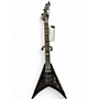 Used ESP LTD V401 Black Solid Body Electric Guitar Black