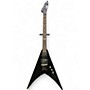 Used ESP LTD V50 Black Solid Body Electric Guitar Black