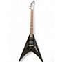 Used ESP LTD V50 Black Solid Body Electric Guitar Black