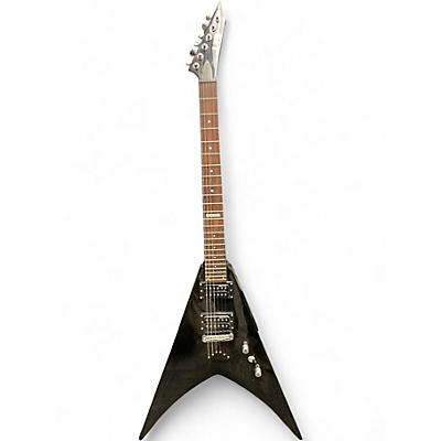 Used ESP LTD V50 Black Solid Body Electric Guitar