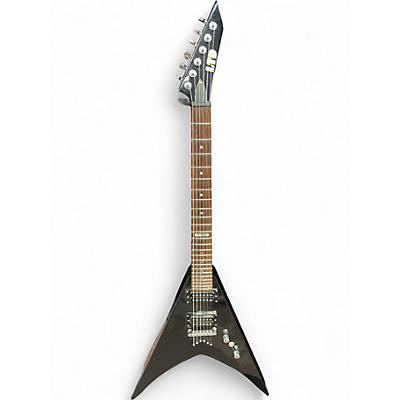 Used ESP LTD V50 Black Solid Body Electric Guitar