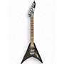Used ESP LTD V50 Black Solid Body Electric Guitar Black