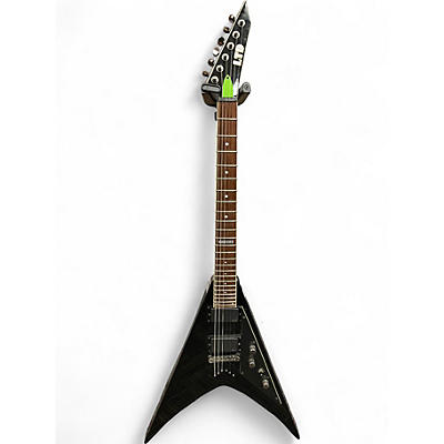 Used ESP LTD V500 Black Solid Body Electric Guitar