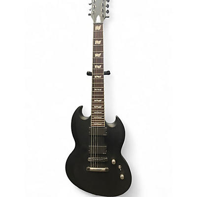 Used ESP LTD VIPER 407 Satin Black Solid Body Electric Guitar
