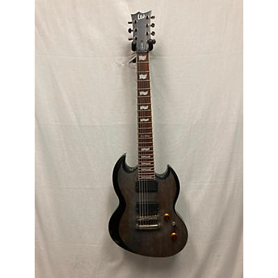 ESP Used ESP LTD VIPER 417 Black Solid Body Electric Guitar