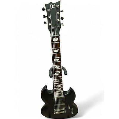 Used ESP LTD VIPER 417 Black Solid Body Electric Guitar