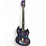 Used ESP LTD VIPER BIO TECH MODEL Custom Graphic Solid Body Electric Guitar Custom Graphic