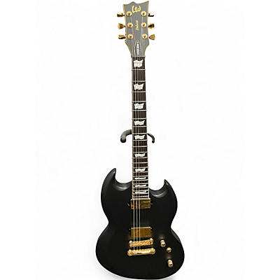 Used ESP LTD Viper 1000 Deluxe Black Solid Body Electric Guitar