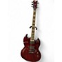 Used ESP LTD Viper 1000 Deluxe Crimson Red Trans Solid Body Electric Guitar Crimson Red Trans