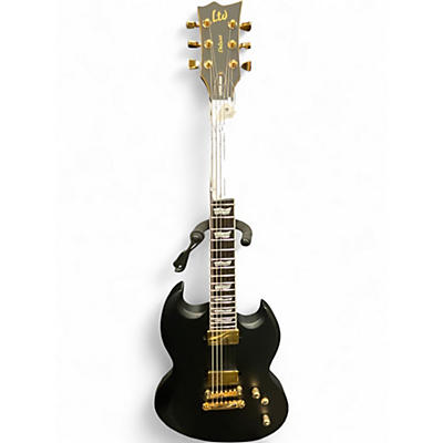 Used ESP LTD Viper 1000 Deluxe VINTAGE BLACK Solid Body Electric Guitar