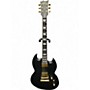 Used ESP LTD Viper 1000 Deluxe Vintage Black Solid Body Electric Guitar Vintage Black