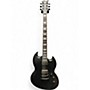 Used ESP LTD Viper 1000B Deluxe Satin Black Baritone Guitars Satin Black