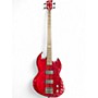 Used ESP LTD Viper 154DX Satin Red Electric Bass Guitar Satin Red
