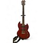 Used ESP Used ESP LTD Viper 200FM Red Solid Body Electric Guitar Red