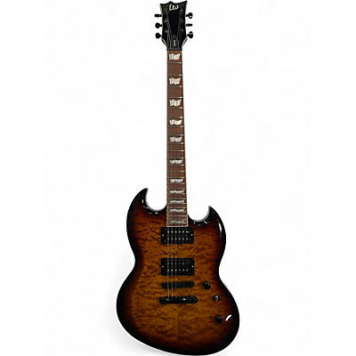 Used ESP LTD Viper 256 2 Color Sunburst Solid Body Electric Guitar