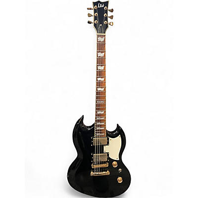 Used ESP LTD Viper 256 Black Solid Body Electric Guitar