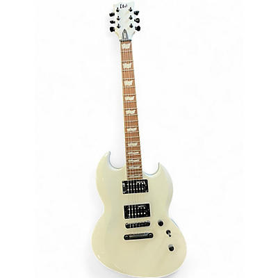 Used ESP LTD Viper 256 White Solid Body Electric Guitar