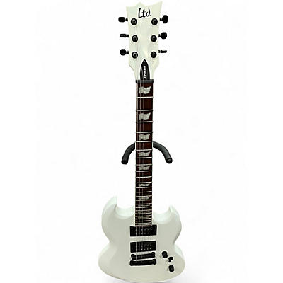Used ESP LTD Viper 256 White Solid Body Electric Guitar