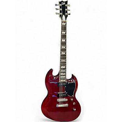 Used ESP LTD Viper 256P Red Solid Body Electric Guitar
