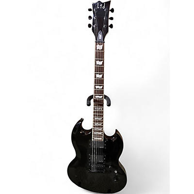 Used ESP LTD Viper 301 Black Solid Body Electric Guitar
