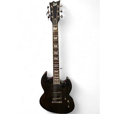 Used ESP LTD Viper 330 Black Solid Body Electric Guitar