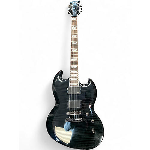 Used ESP LTD Viper 401 Black Solid Body Electric Guitar Black