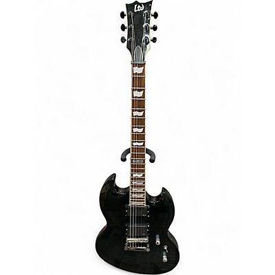 Used ESP LTD Viper 401 Trans Black Solid Body Electric Guitar