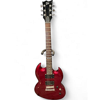 Used ESP LTD Viper 50 Red Solid Body Electric Guitar