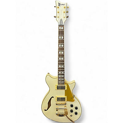 Used ESP LTD X-TONE PC-2V Pearl White Solid Body Electric Guitar