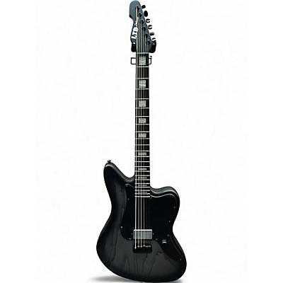 Used ESP LTD XJ-1 BARITONE Black Solid Body Electric Guitar