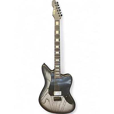 Used ESP LTD XJ1B Silver Blast Baritone Guitars