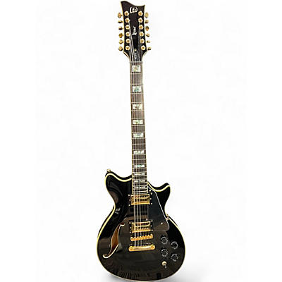 Used ESP LTD Xtone PC2 12 String Black Solid Body Electric Guitar