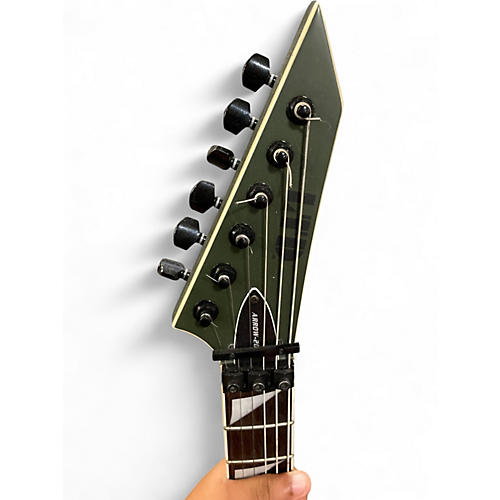 Used ESP LTD arrow 200 Green Electric Guitar Green