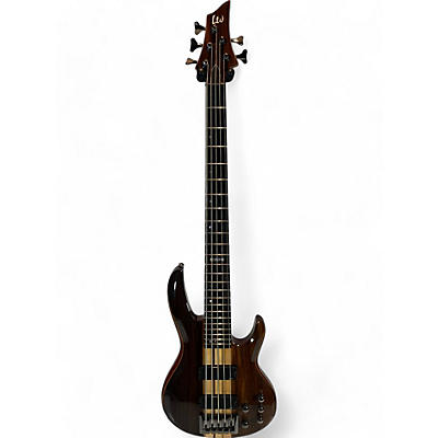 ESP Used ESP LTD b-5e Mahogany Electric Bass Guitar