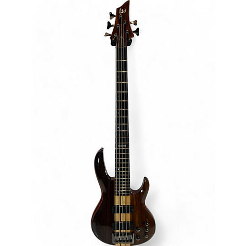 ESP Used ESP LTD b-5e Mahogany Electric Bass Guitar Mahogany