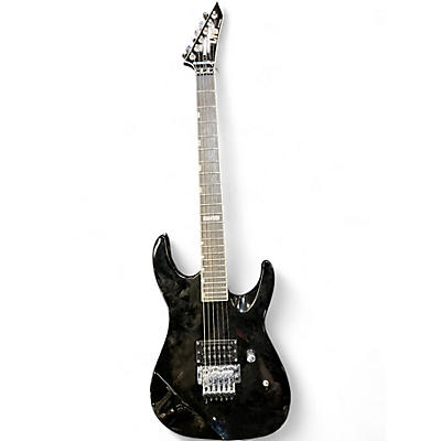 Used ESP LTD m1 custom Black Solid Body Electric Guitar