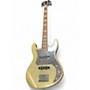 Used ESP LYNN Silver Sparkle Electric Bass Guitar Silver Sparkle