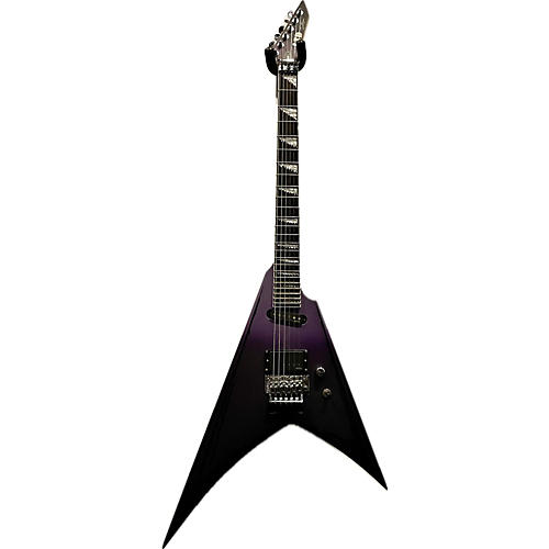 ESP Used ESP Ltd Alexi Laiho Ripped Purple Solid Body Electric Guitar Purple