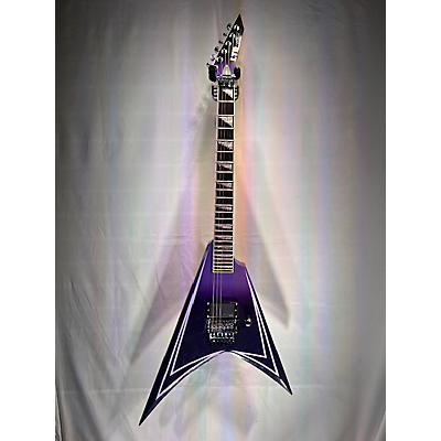 Esp Used ESP Ltd Alexi Laiho Signature Hexed Purple Fade Solid Body Electric Guitar