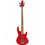 Used ESP Ltd B-154DX Red Electric Bass Guitar Red