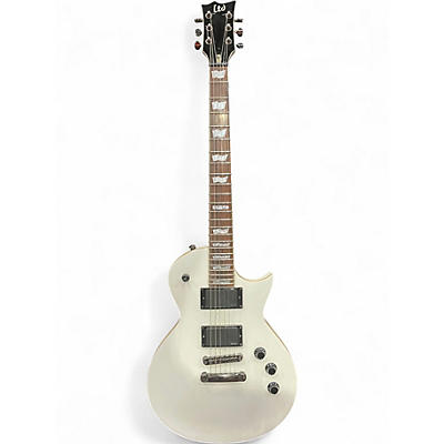 Used ESP Ltd EC 401 Vintage White Solid Body Electric Guitar