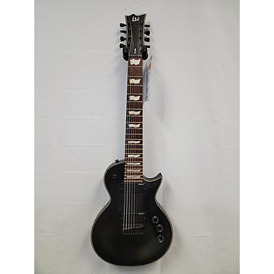 ESP Used ESP Ltd Ec258 Black Solid Body Electric Guitar