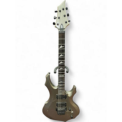 Used ESP Ltd F-200 Gray Solid Body Electric Guitar