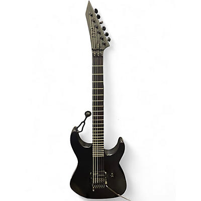 Used ESP Ltd M Black Metal Black Solid Body Electric Guitar