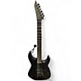 Used ESP Ltd M Black Metal Black Solid Body Electric Guitar Black