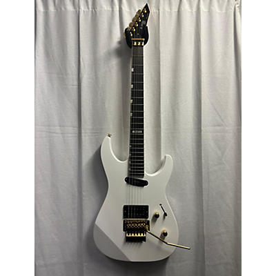 ESP Used ESP Ltd Mirage Deluxe White Solid Body Electric Guitar