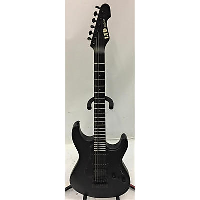 ESP Used ESP Ltd SN1000ET Charcoal Metallic Satin Solid Body Electric Guitar