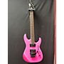 Used ESP Used ESP M-200 Pink Solid Body Electric Guitar Pink