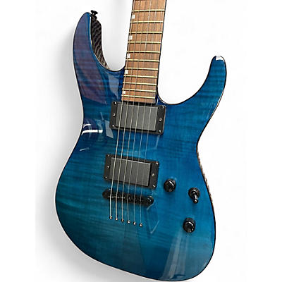 Used ESP M-II SAYO Trans Blue Solid Body Electric Guitar