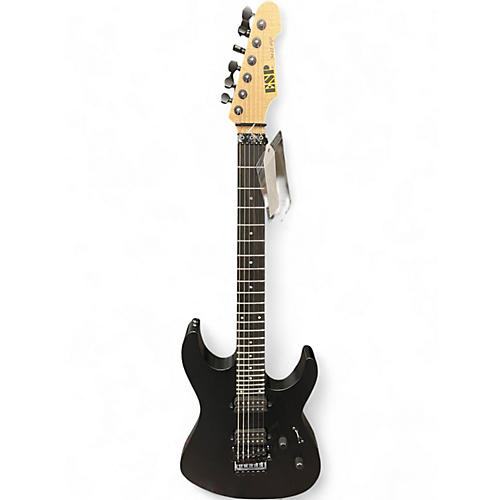 Used ESP M-II USA FLOYD ROSE Black Solid Body Electric Guitar Black